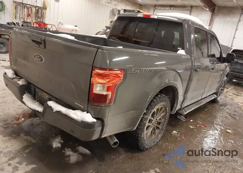 2018 Ford F-150 Xlt from USA, damaged, VIN 1FTEW1CP1JFB38129